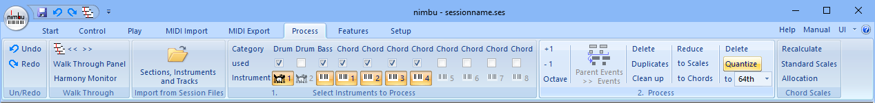 Process Tab